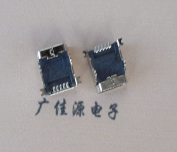 内蒙古 MINI USB 5PF 90°SMT前插后贴电源接口