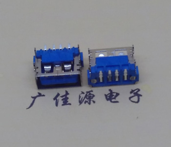 内蒙古usb2.0接口 AF短体10.0母座 卧式直边 连接器插座