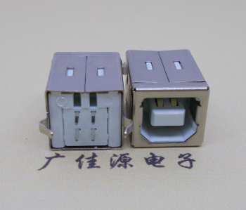 内蒙古USB BF180度母座 打印机接口 立式直插带赛