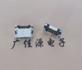 内蒙古MICRO USB接口 90度卧式母座 插板有柱直边