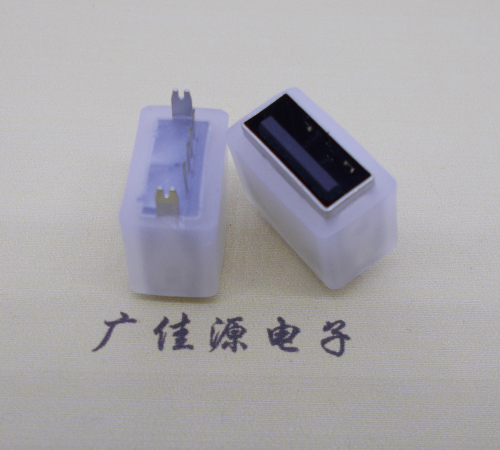 内蒙古USB连接器接口 10.5MM防水立插母座 鱼叉脚