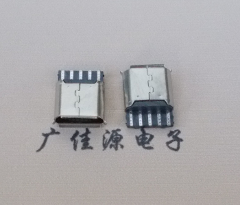 内蒙古Micro USB5p母座焊线 前五后五焊接有后背