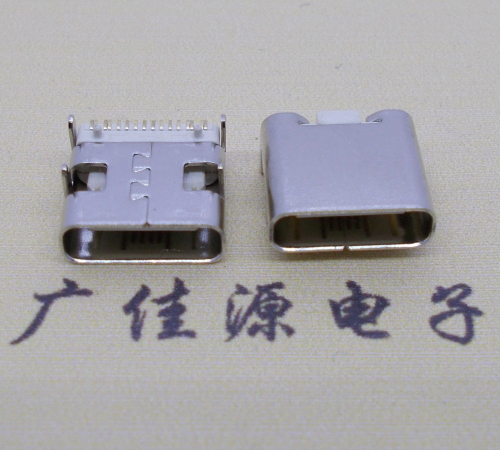 内蒙古卧式板上型Type-C16P母座H=8.3连接器