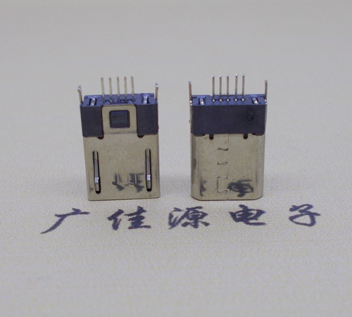 内蒙古micro-迈克 插座 固定两脚鱼叉夹板1.0公头连接器